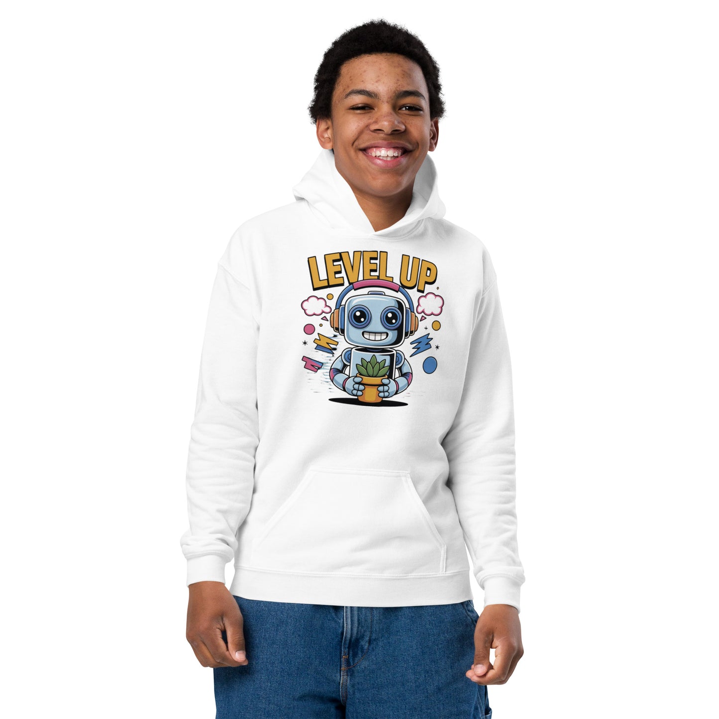 Youth heavy blend hoodie image 42