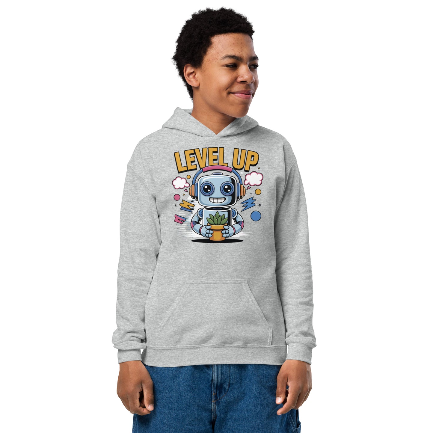 Youth heavy blend hoodie image 36