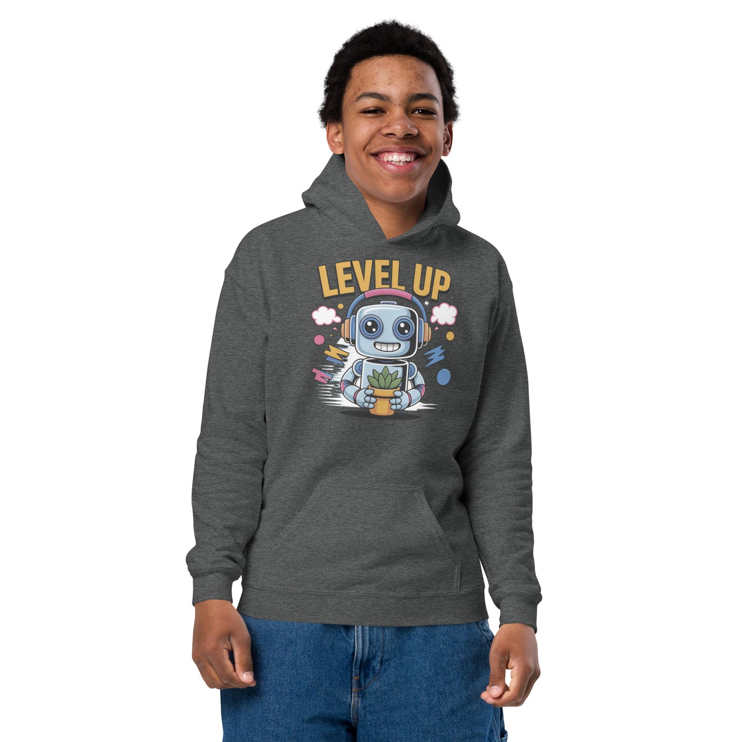 Youth heavy blend hoodie image 18
