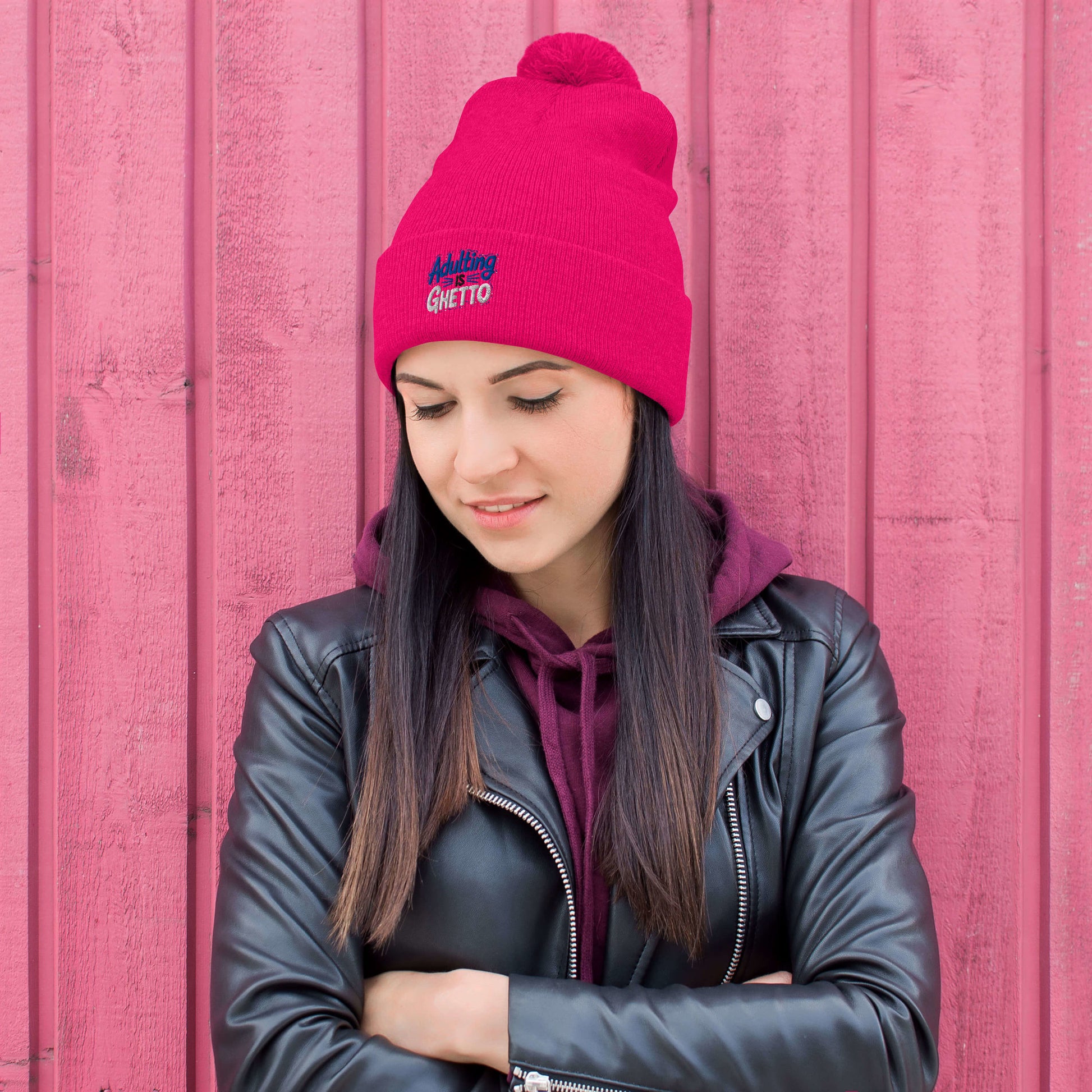 Pom-Pom Beanie image 3