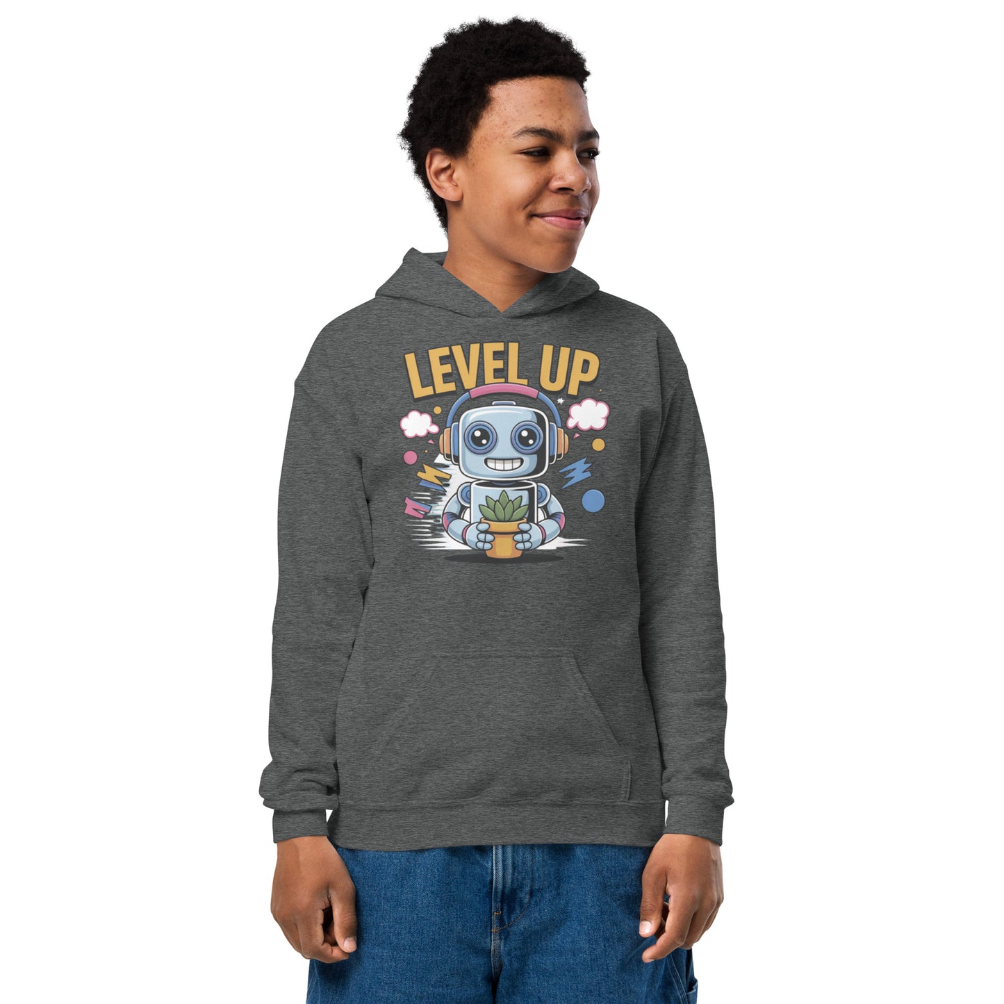 Youth heavy blend hoodie image 16