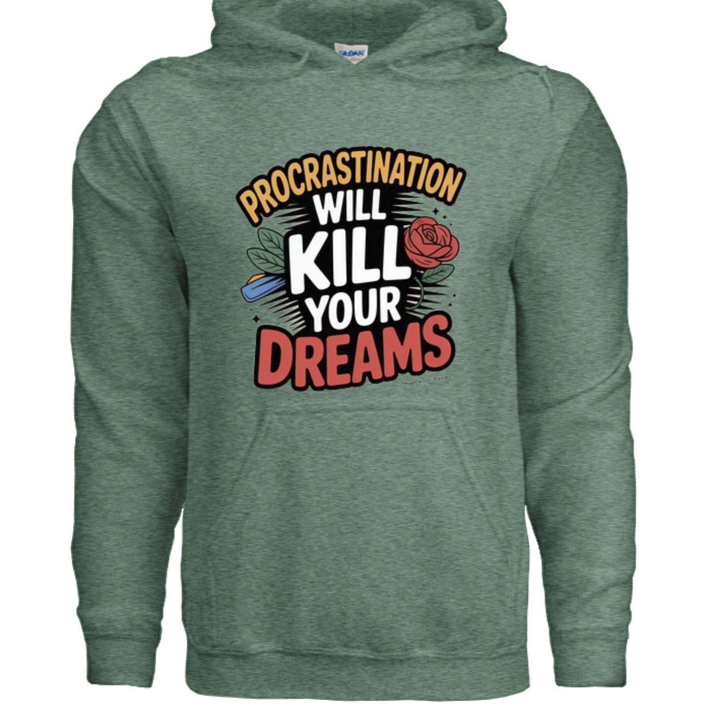 Heather Sport Dark Green - FRONT